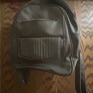 Chic Olive Green Backpack